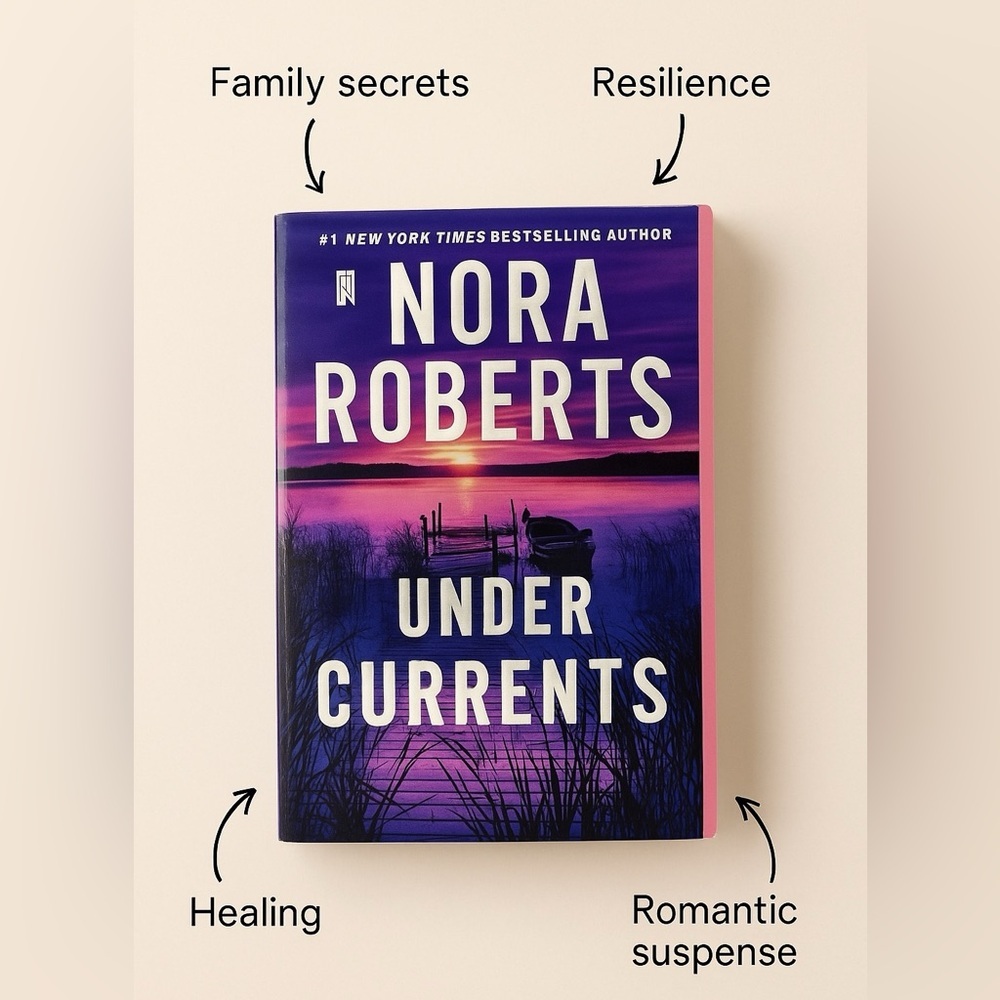 📚3 for $15‎ | Under Currents by Nora Roberts | Romantic Suspense Paperback